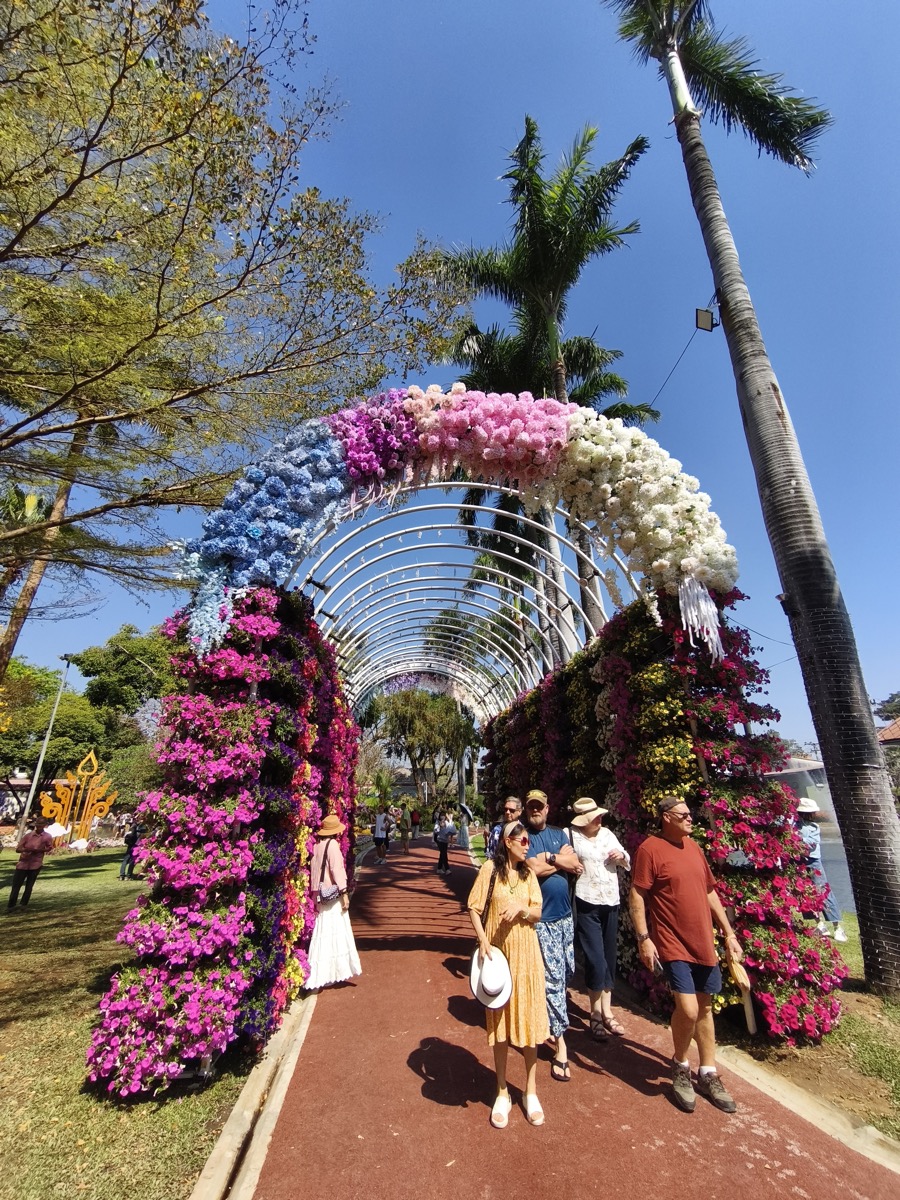 チェンマイフラワーフェスティバルに行ってみました