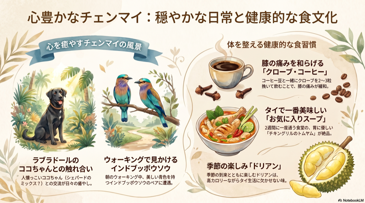 ここのスープは今までのタイの食事No.1/クローブ/ドリアン/西田陸浮/MBTI